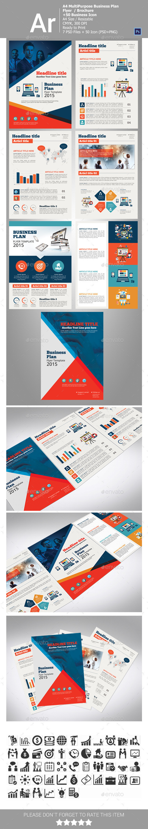 Business plan flyer   brochure vol 02 prev