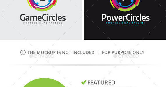 Box multi circles logo