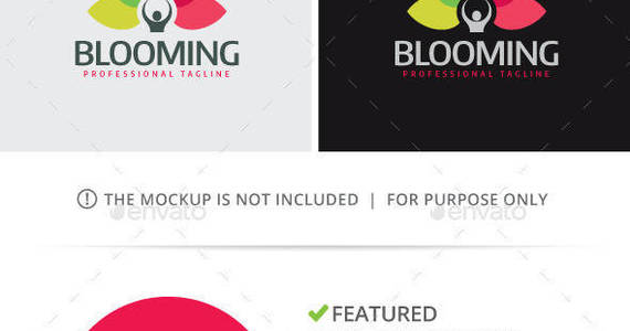 Box blooming logo