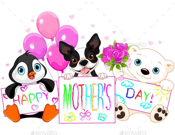 15mother day animals001
