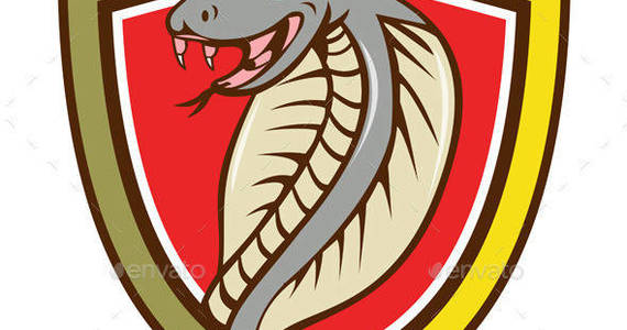 Box cobra snake attacking crest prvw