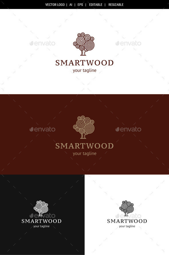 Smartwood logo previewset