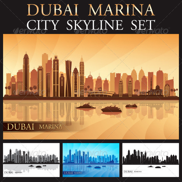 Dubai marina set 590