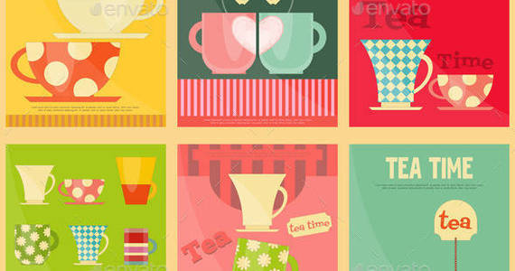 Box 19 tea set posters