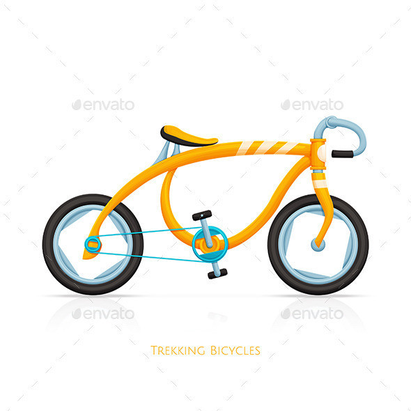 Trekking bicycles one image preview