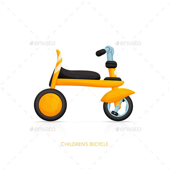Childrens bicycle one image preview