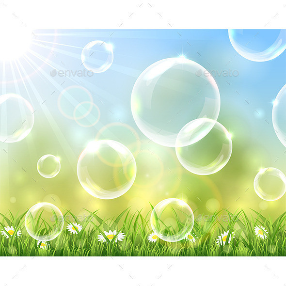 Sunny 20background 20with 20bubbles 201