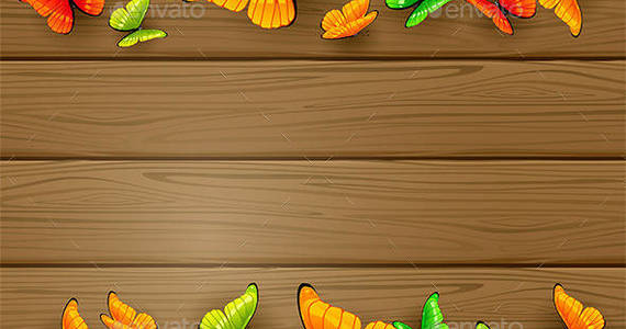 Box colorful 20butterflies 20on 20wooden 20background 201