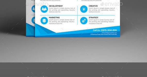 Box corporate flyer preview