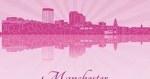 Box manchester 20nh 20skyline 20in 20purple 20radiant 20orchid