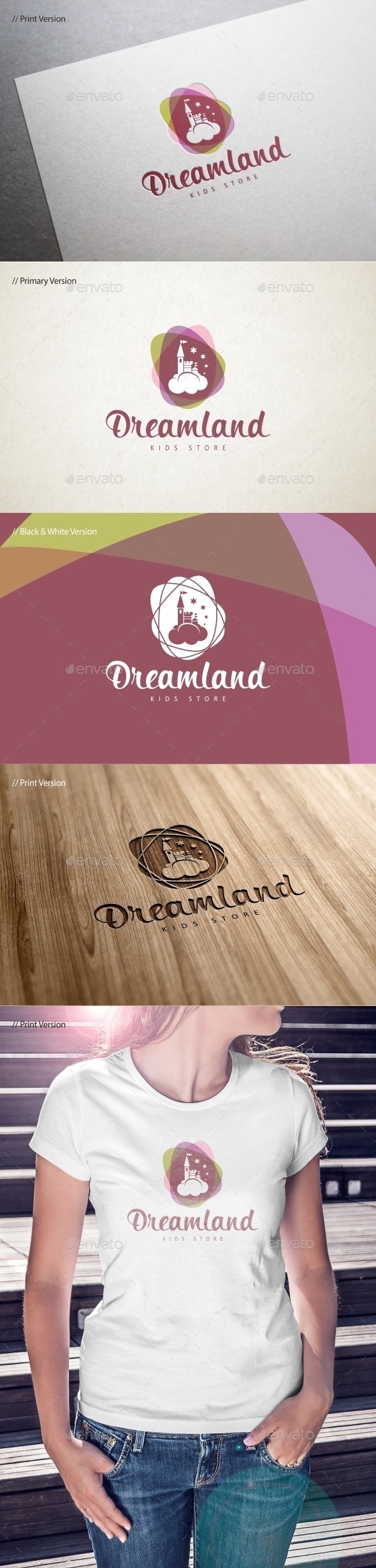 Dreamland 20logo 20template 20590