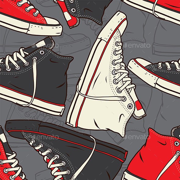 Classic 20sneakers 20seamless 20pattern preview