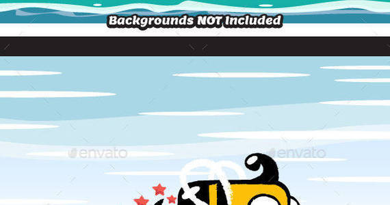 Box crayon bee game character sprite sheet game asset flappy games gameart game art crayon style game character 590