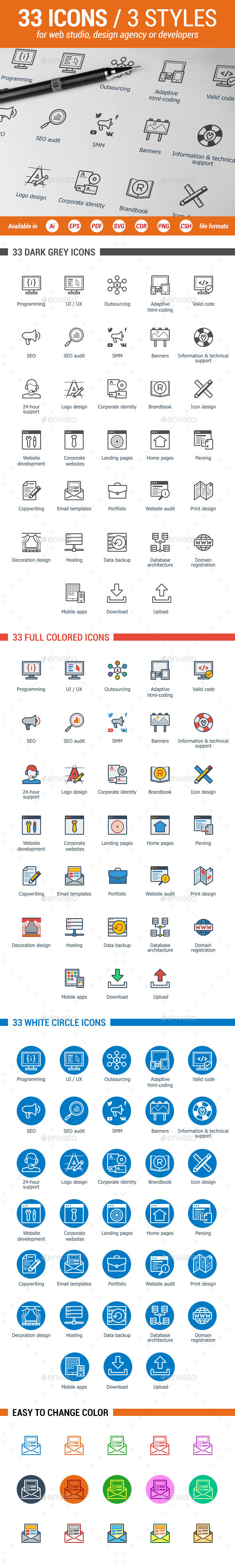 Preview 33 icons