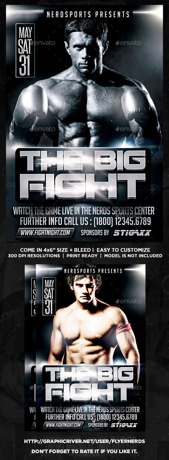 The 20big 20fight 20sports 20flyer 20preview