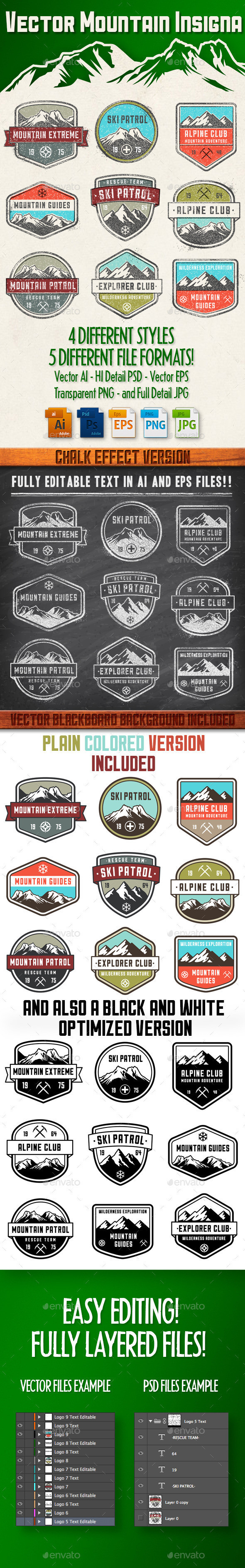 0167 grunge 20mountain 20insignia preview