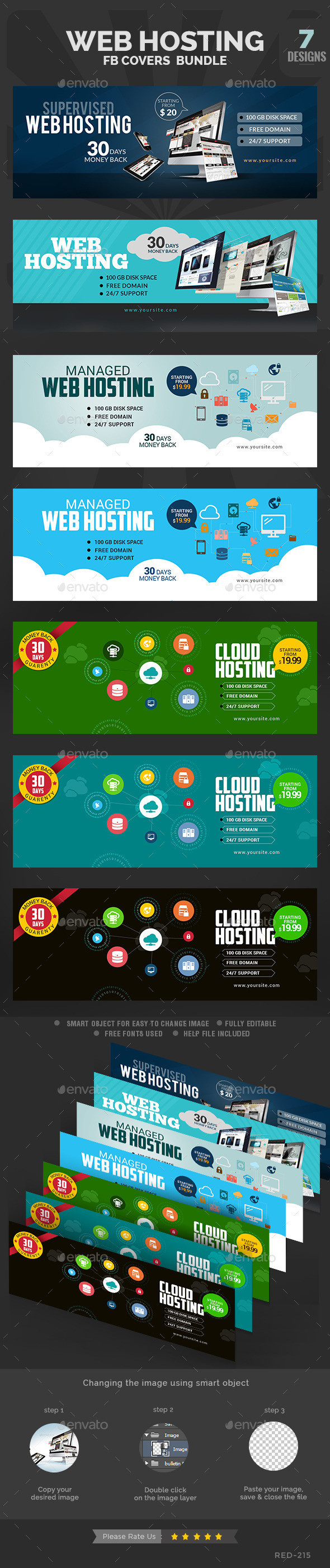 Red 215 web 20hosting 20fb 20cover 20bundle preview