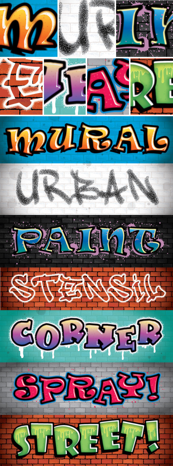 Grafitti styles 2 preview