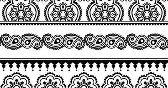 Box mehndi henna pattern 9 prev