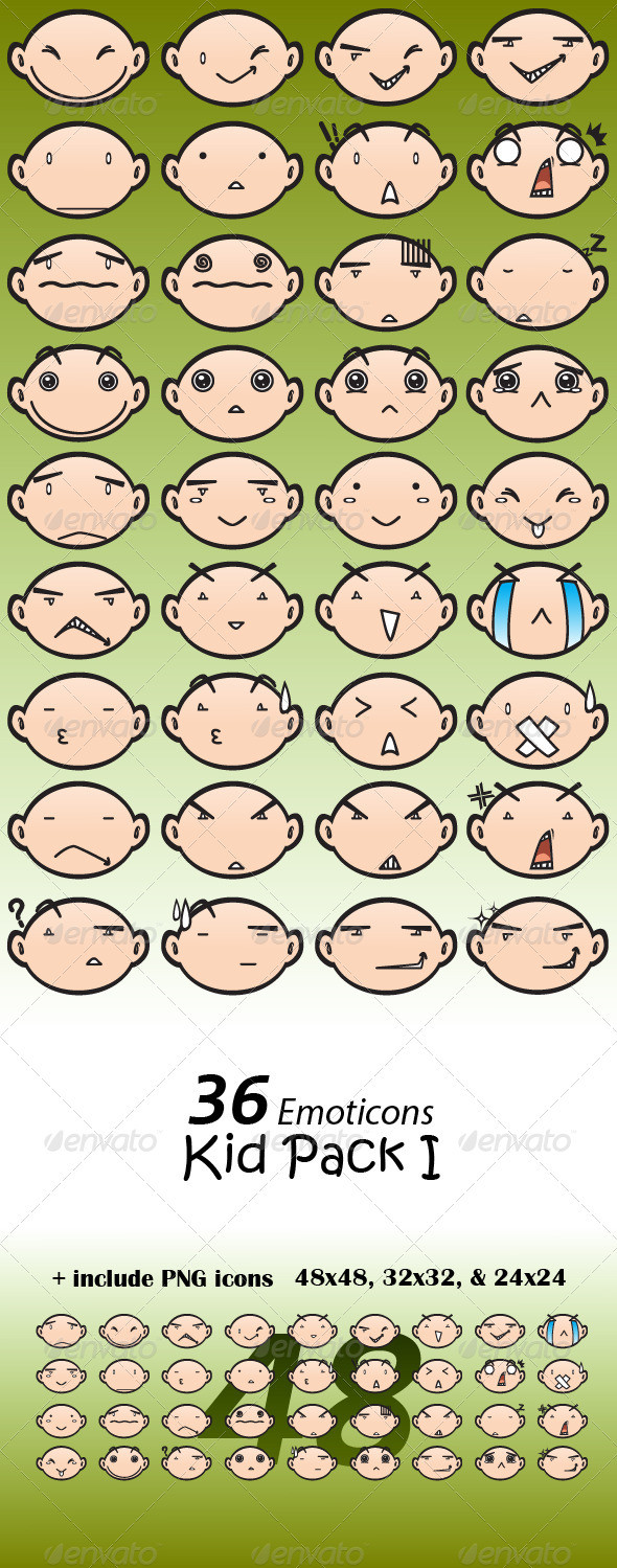 36 20emoticons 20kid 20pack 20i image 20preview