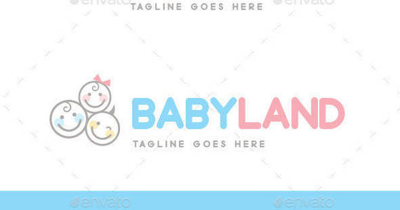 Box babyland logo template