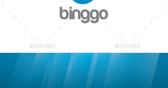 Box binggo logo letter b logo template