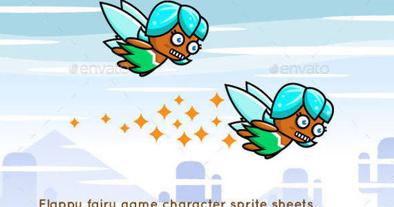Box game character sprite sheet sidescroller game asset flying flappy animation gui mobile games gameart game art 590