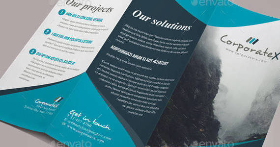 Box preview trifold brochure