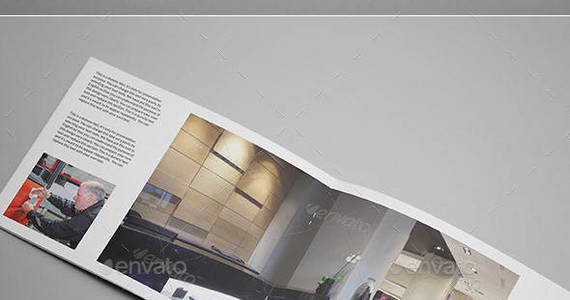 Box portfolio landscpae a4 letter page size brochure preview
