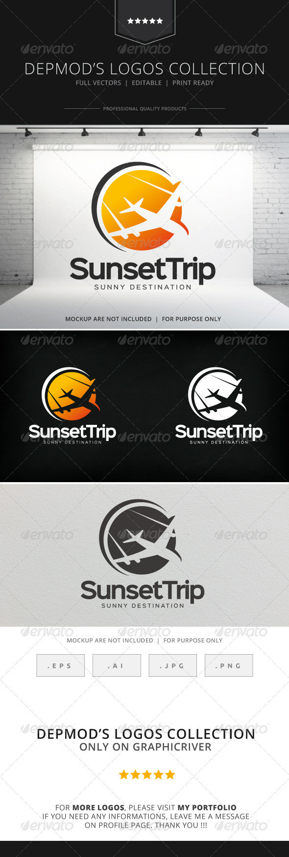 Sunset trip logo