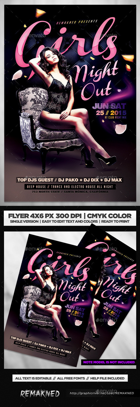 Girls 20night 20out 20flyer 20template 20psd