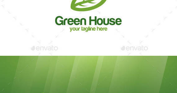 Box green house logo