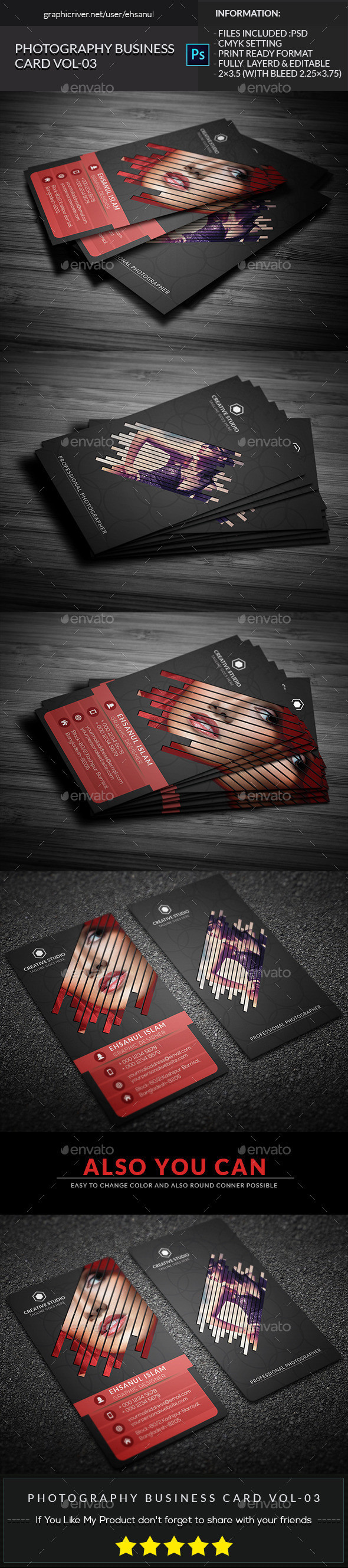 Photography 20business 20card 20vol 03