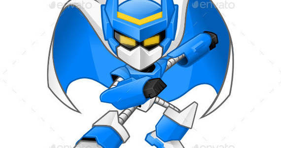 Box terrabot game mascot by ridjam preview