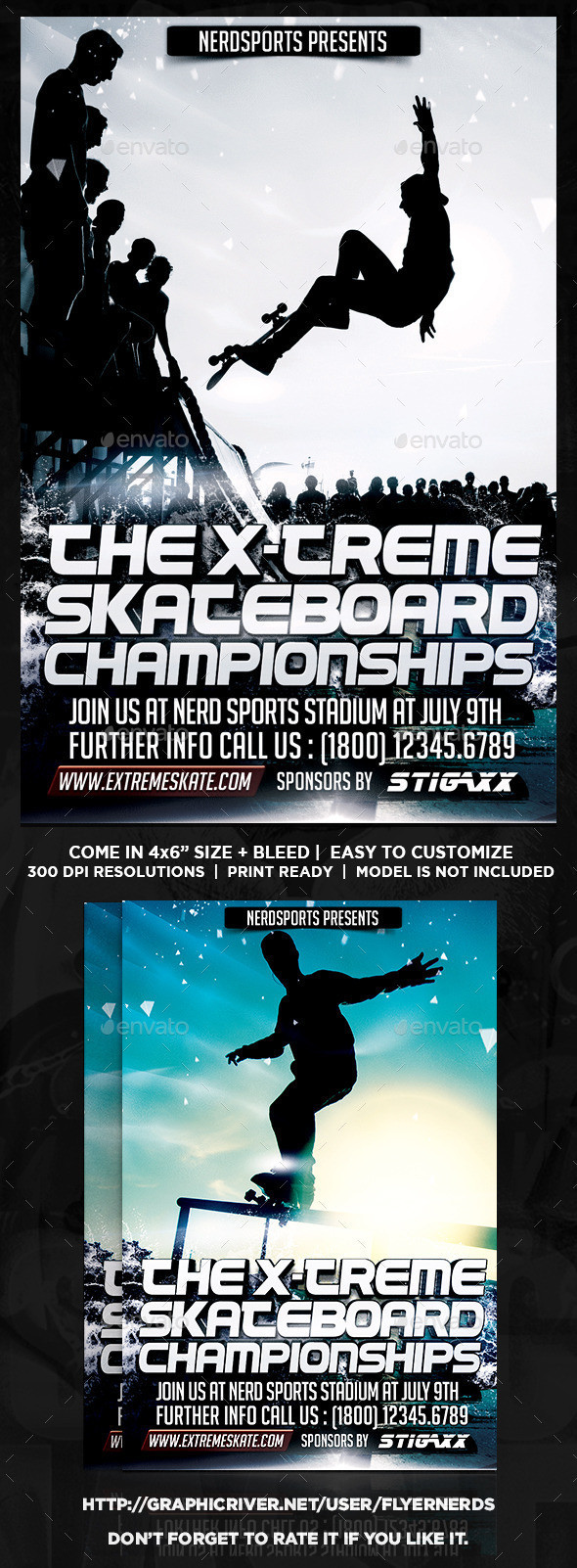 Skateboard 20championships 20sports 20flyer 20preview