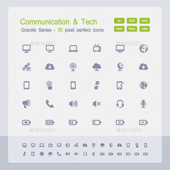 Communication 20  20tech 20icons 20preview
