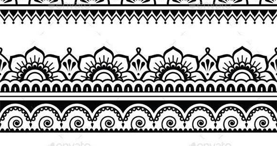 Box mehndi henna pattern 13 prev
