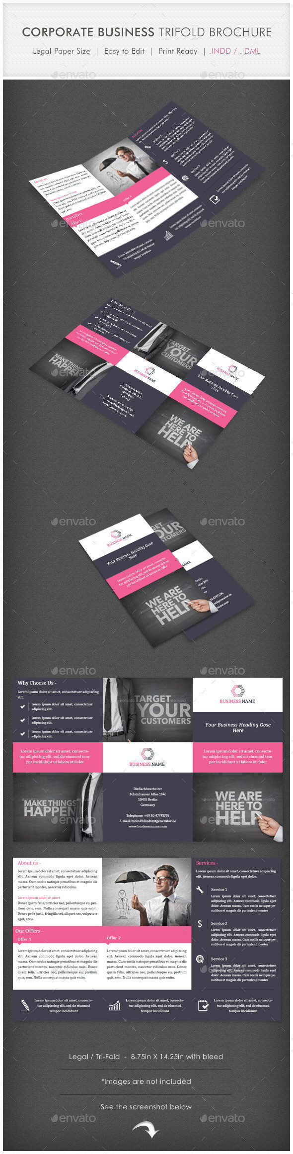 Corporate 20business 20trifold 20brochure