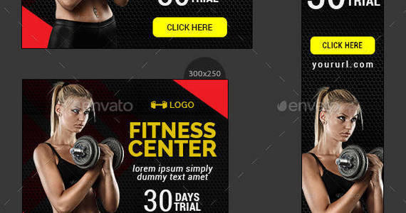 Box red 257 fitness 20banners preview