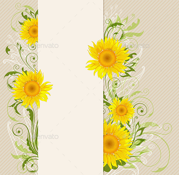 Sunflower banner3590