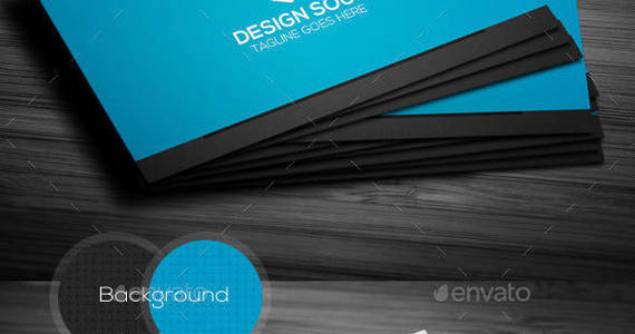 Box corporate business card preview