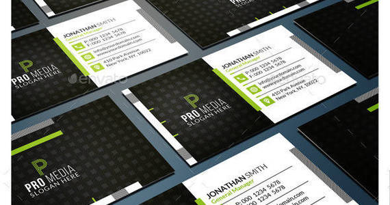 Box creative modern corporate business card 84 preview