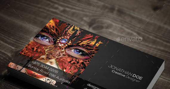 Box photography business card bundle preview