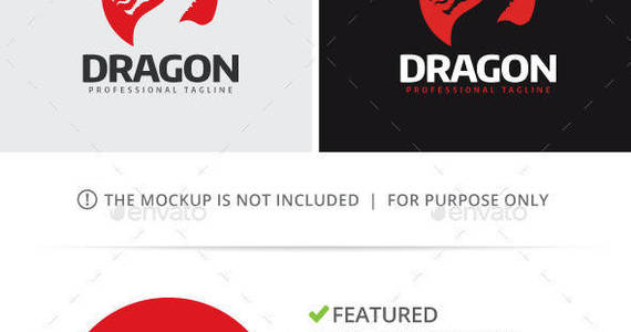 Box dragon logo