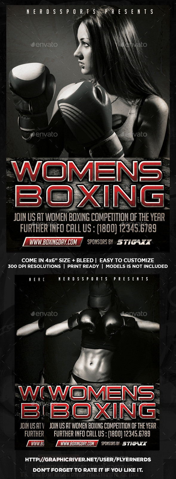 Womens 20boxing 20championships 20sports 20flyer 20preview
