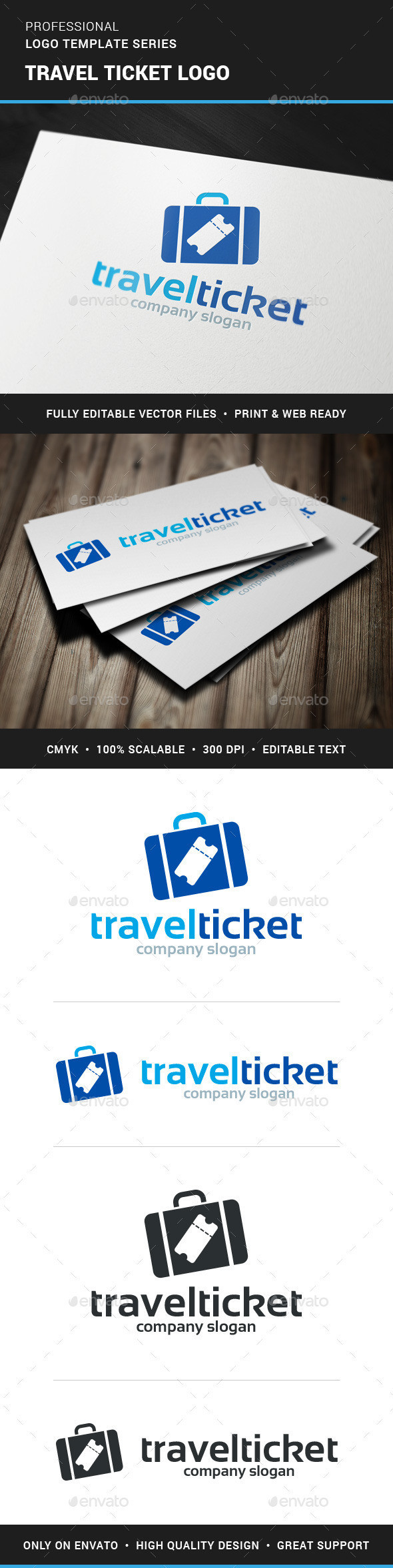 Travel tickets logo