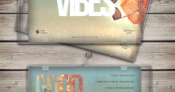 Box goodvibes2 cd cover template preview