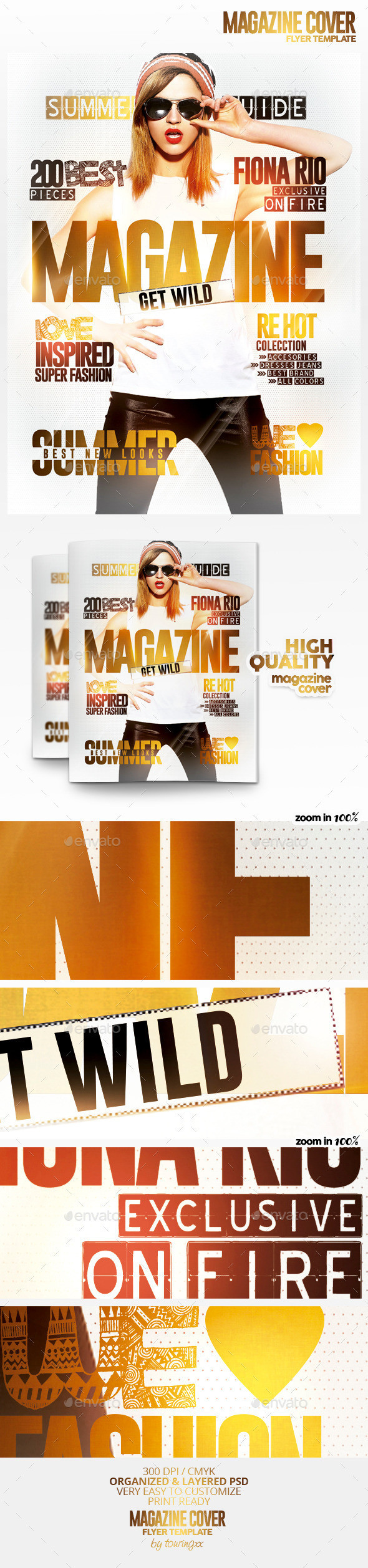 Magazine cover preview