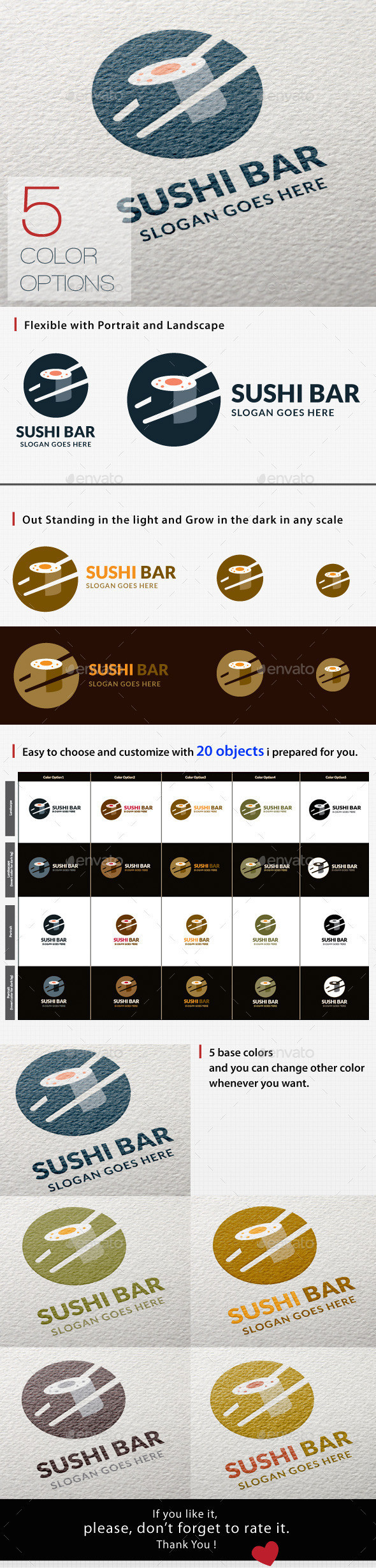 Logo sushi preview
