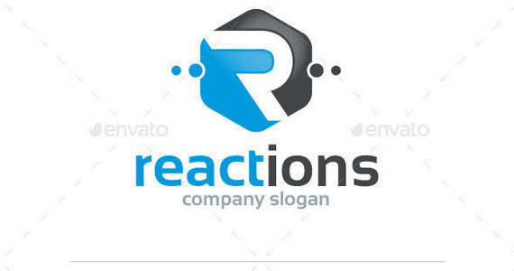 Box reactions letter r logo